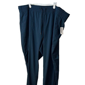 Old Navy Navy Ankle Stretch Track Pants XXL Tall NWT